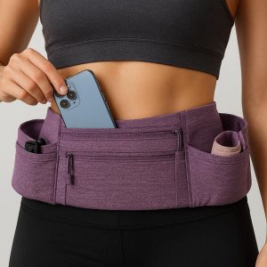 Multi Pocket Yoga Waist Pack for Phone