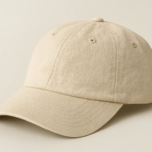 Organic Cotton Canvas Baseball Cap Unstructured