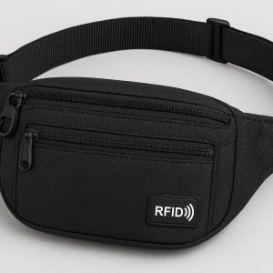 Anti Theft Travel Fanny Pack RFID Blocking