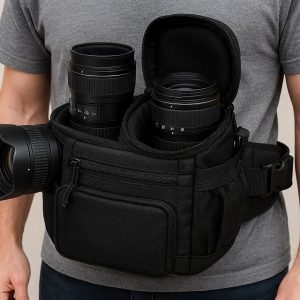 Camera Lens Waist Pack for Photographers