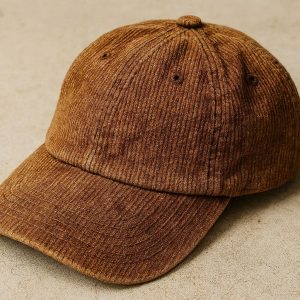 Corduroy Baseball Cap Vintage Textured