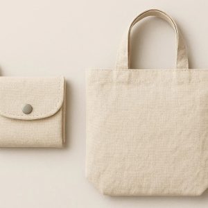 Foldable Compact Canvas Shopping Bag Pack